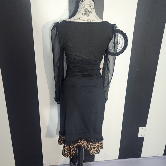 Pinup Leopard Ruffle Skirt - Picture 7 of 11